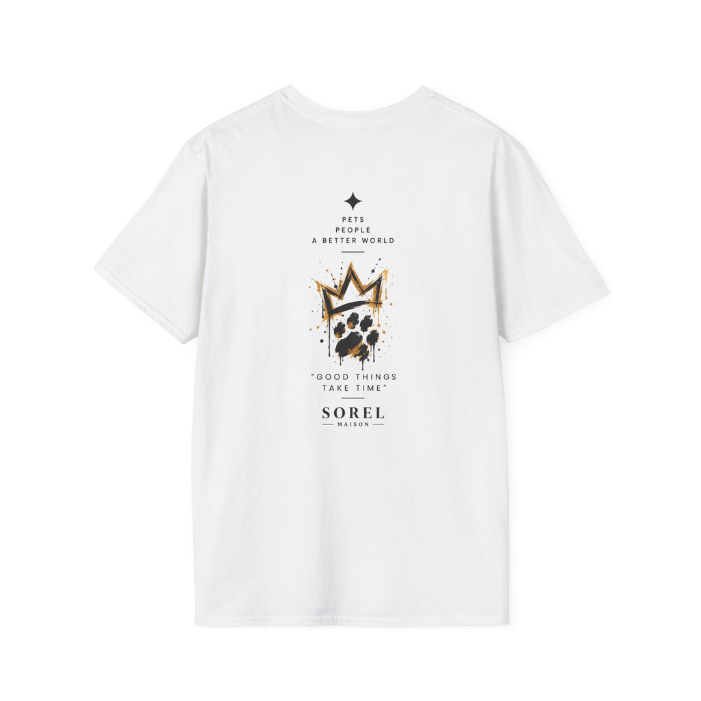 Cat Portrait T-Shirt | Sorel Maison – Good Things Take Time