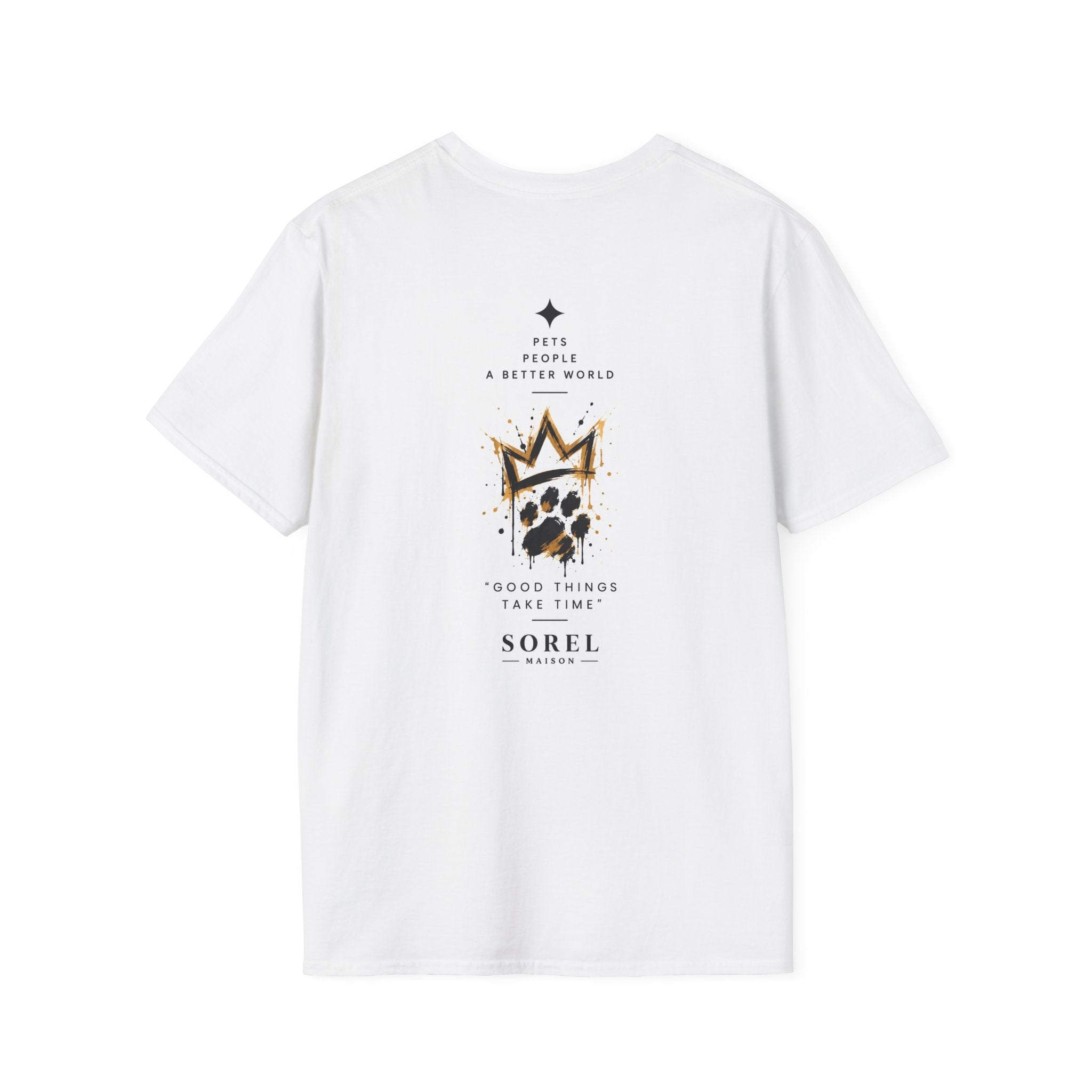 Cat Portrait T-Shirt | Sorel Maison – Good Things Take Time