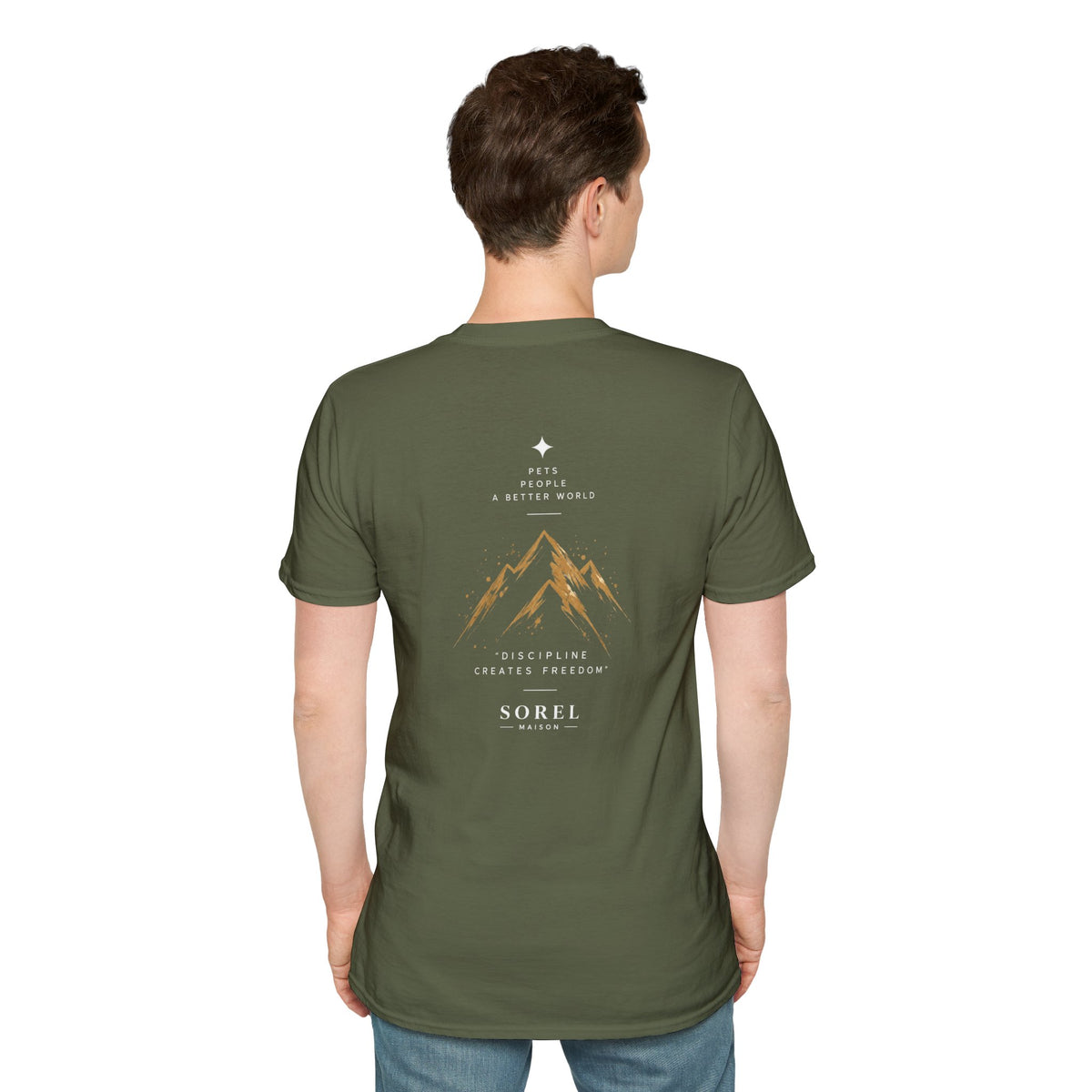 German Shepherd T-Shirt | Sorel Maison – Discipline Creates Freedom