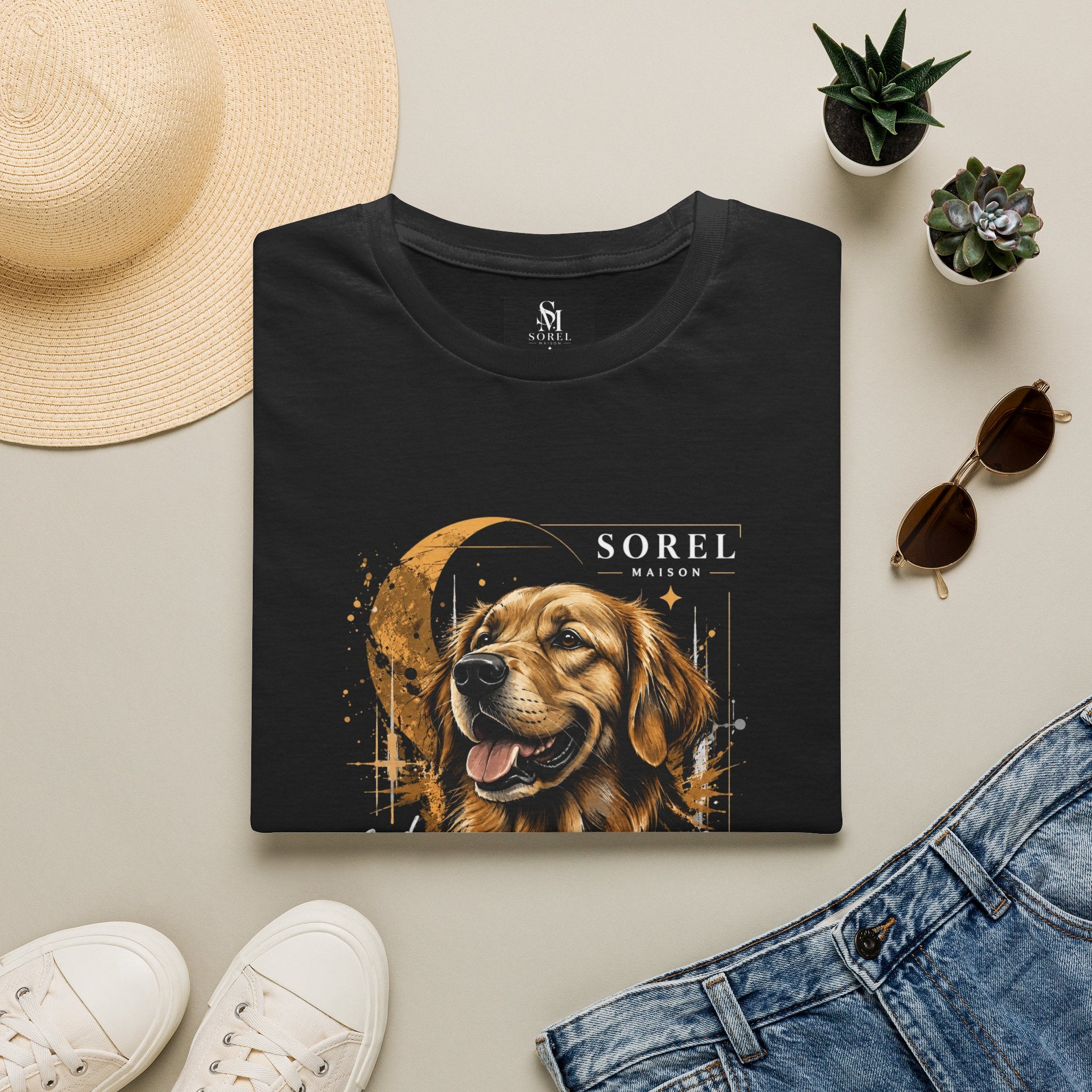 Golden Retriever T-Shirt | Sorel Maison – Loyalty Lives Forever