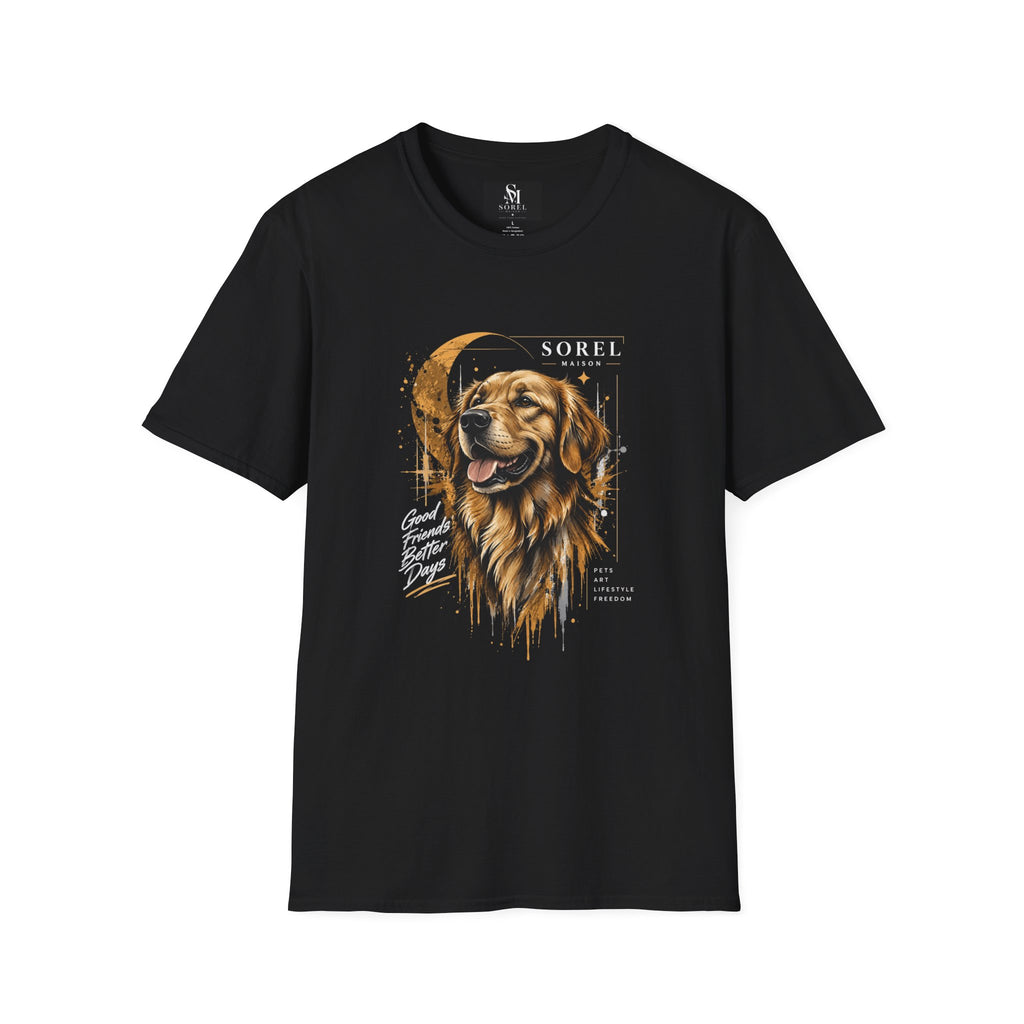 Golden Retriever T-Shirt | Sorel Maison – Loyalty Lives Forever