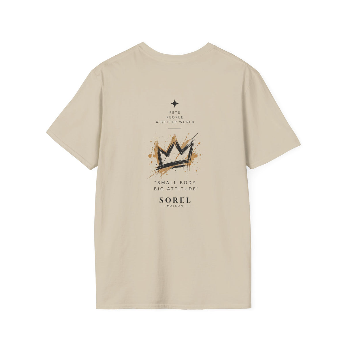 French Bulldog T-Shirt | Sorel Maison – Small Body Big Attitude